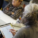 Women from the Sailortown community at a co-creation session